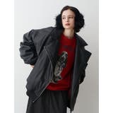 DOGジャガードルーズニット | jouetie | 詳細画像18 