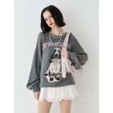 DOGジャガードルーズニット | jouetie | 詳細画像29 