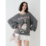 DOGジャガードルーズニット | jouetie | 詳細画像31 