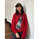 DOGジャガードルーズニット | jouetie | 詳細画像36 