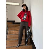 DOGジャガードルーズニット | jouetie | 詳細画像38 