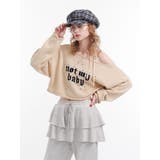 ワンショルスタッズショートニット | jouetie | 詳細画像13 