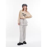 ワンショルスタッズショートニット | jouetie | 詳細画像15 