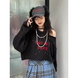 ワンショルスタッズショートニット | jouetie | 詳細画像20 