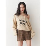 ワンショルスタッズショートニット | jouetie | 詳細画像24 