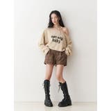 ワンショルスタッズショートニット | jouetie | 詳細画像25 