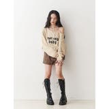 ワンショルスタッズショートニット | jouetie | 詳細画像26 