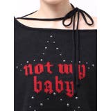 ワンショルスタッズショートニット | jouetie | 詳細画像34 