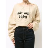 ワンショルスタッズショートニット | jouetie | 詳細画像42 