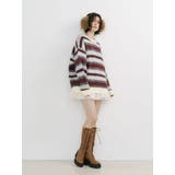 パターンルーズニット | jouetie | 詳細画像6 