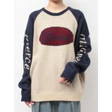 ラグランロゴルーズニット | jouetie | 詳細画像44 