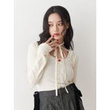 アイボリー | レースドッキングニット 2026Spring | jouetie