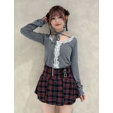 グレー | レースドッキングニット 2026Spring | jouetie