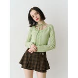 グリーン | レースドッキングニット 2026Spring | jouetie