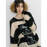 【KevinCummins×jouetie】フォトローゲージニット | jouetie | 詳細画像3 