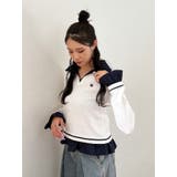 レイヤードポロニット | jouetie | 詳細画像10 