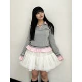 グレー | レイヤードポロニット | jouetie