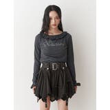 ラインストーンフリルトップス | jouetie | 詳細画像19 