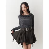 ラインストーンフリルトップス | jouetie | 詳細画像21 