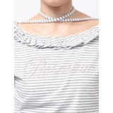 ラインストーンフリルトップス | jouetie | 詳細画像35 