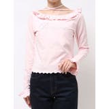 ラインストーンフリルトップス | jouetie | 詳細画像44 