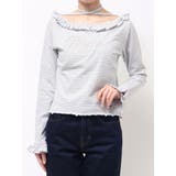 ラインストーンフリルトップス | jouetie | 詳細画像45 