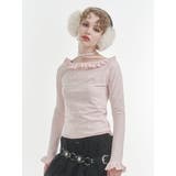 ラインストーンフリルトップス | jouetie | 詳細画像8 