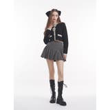 バイカラーコサージュカーデ | jouetie | 詳細画像12 