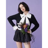 バイカラーコサージュカーデ | jouetie | 詳細画像19 