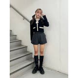 バイカラーコサージュカーデ | jouetie | 詳細画像26 