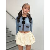 バイカラーコサージュカーデ | jouetie | 詳細画像27 