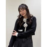 バイカラーコサージュカーデ | jouetie | 詳細画像30 