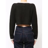 バイカラーコサージュカーデ | jouetie | 詳細画像38 