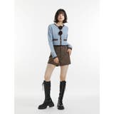 バイカラーコサージュカーデ | jouetie | 詳細画像7 