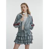 ベロアコンパクトラインZIPフーディ【セットアップ対応】 | jouetie | 詳細画像11