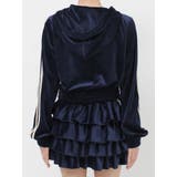 ベロアコンパクトラインZIPフーディ【セットアップ対応】 | jouetie | 詳細画像29