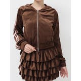 ベロアコンパクトラインZIPフーディ【セットアップ対応】 | jouetie | 詳細画像40