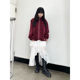 ルーズフリルトラックジャケット | jouetie | 詳細画像21