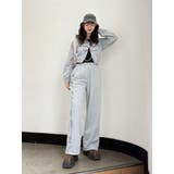 【WEB限定】ラメクロップドZIPフーディー【セットアップ対応】 | jouetie | 詳細画像5 