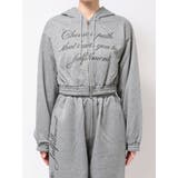 【WEB限定】ラメクロップドZIPフーディー【セットアップ対応】 | jouetie | 詳細画像9 