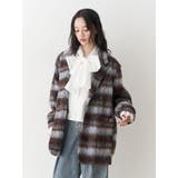 ブルー | ウールライクジャケットコート | jouetie