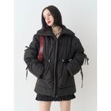 ウエストマークミドルパッファーコート | jouetie | 詳細画像12 