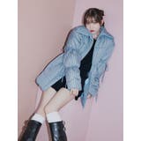 ウエストマークミドルパッファーコート | jouetie | 詳細画像5 