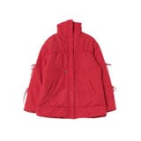 レッド | ウエストマークミドルパッファーコート | jouetie
