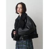 フェイクムートンショートジャケット | jouetie | 詳細画像10