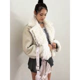 フェイクムートンショートジャケット | jouetie | 詳細画像14