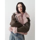 フェイクムートンショートジャケット | jouetie | 詳細画像3