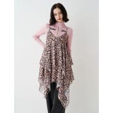 ブラウン | パターンシアーキャミワンピース | jouetie