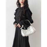 レースアップリボンハンドバッグ | jouetie | 詳細画像7 