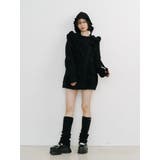 フリルケーブルニットチュニック | jouetie | 詳細画像12 